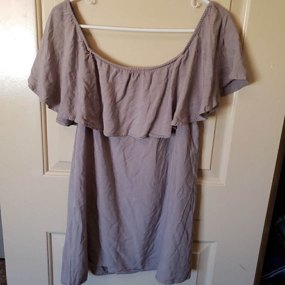Tobi | Peasant Off The Shoulder Blouse